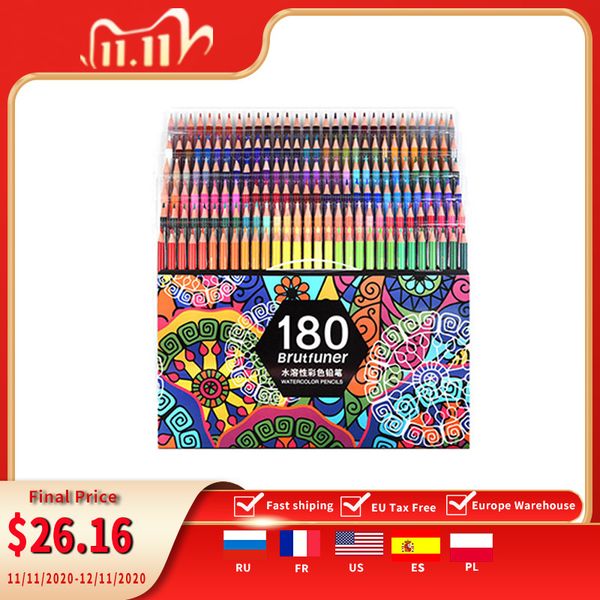 water soluble color pencils 48/72/120/150/180 colors professional artist painting sketching watercolor pencil kids art supplies q1107
water soluble color pencils 48/72/120/150/180 colors professional artist painting sketching watercolor pencil kids art supplies q1107