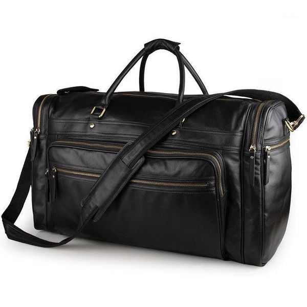 duffel bags large-capacity genuine leather travel bag first layer leisure luggage handbag comfortable waterproof black ld7801
duffel bags large-capacity genuine leather travel bag first layer leisure luggage handbag comfortable waterproof black ld7801