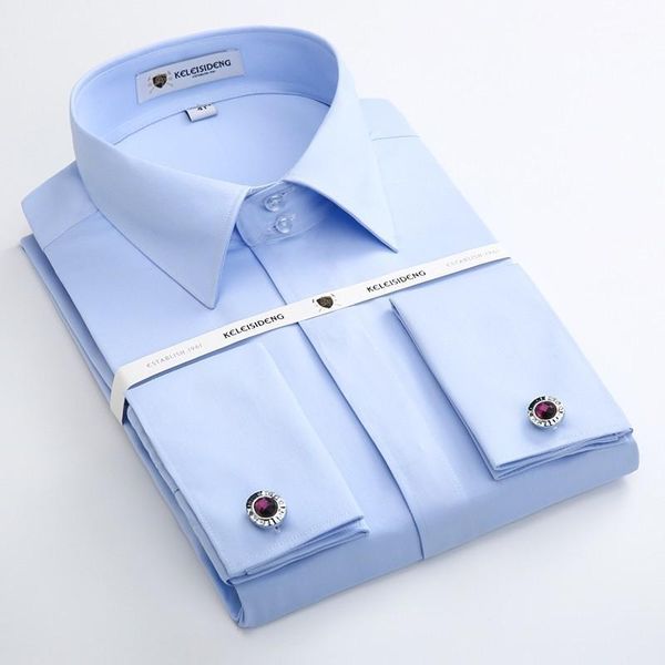 mens french cuff dress shirt long sleeve non iron solid twill elegant tuxedo shirts with cufflinks male wedding shirt1, White;black
mens french cuff dress shirt long sleeve non iron solid twill elegant tuxedo shirts with cufflinks male wedding shirt1, White;black