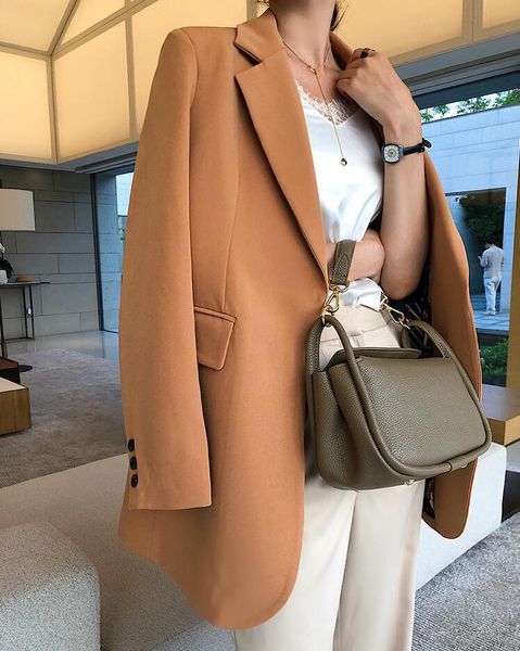 women's suits & blazers arrival spring autumn fashion straight small suit women notched long sleeve blazer plus size 2xl, White;black
women's suits & blazers arrival spring autumn fashion straight small suit women notched long sleeve blazer plus size 2xl, White;black