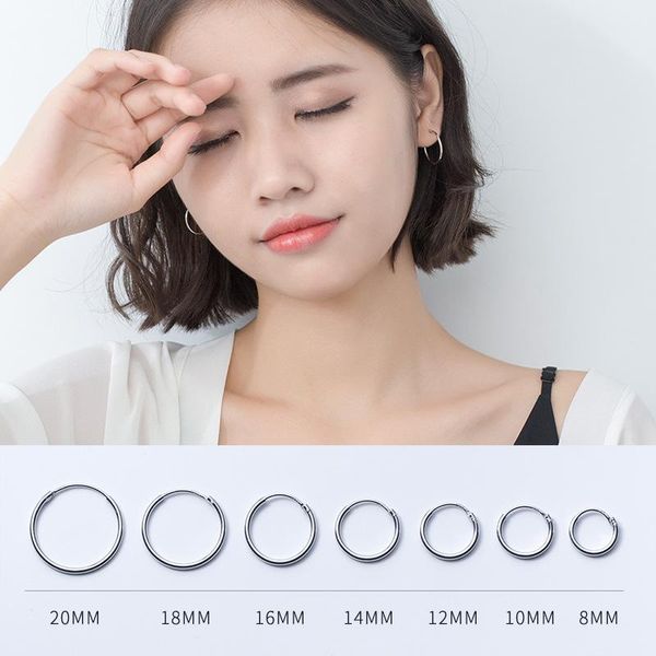 mloveacc women 925 sterling silver hoop earring round circle loop gifts simple silver hoop earring brincos de prata, Golden;silver
mloveacc women 925 sterling silver hoop earring round circle loop gifts simple silver hoop earring brincos de prata, Golden;silver