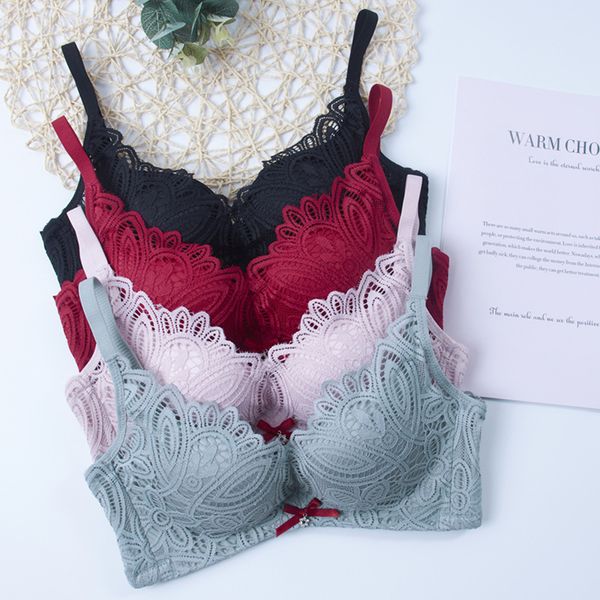 2021 new bras for women's bra super push up bralette lace intimates lingerie undrwear underwire, Red;black
2021 new bras for women's bra super push up bralette lace intimates lingerie undrwear underwire, Red;black