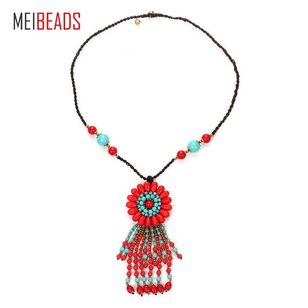 pendant necklaces meibeads bohemia 8styles stone hand-woven necklace for women jewelry accessories gift ey4957, Silver
pendant necklaces meibeads bohemia 8styles stone hand-woven necklace for women jewelry accessories gift ey4957, Silver