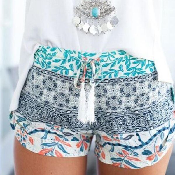 new fashion shorts women summer printed high waist shorts loose casual short feminino plus size##, White;black
new fashion shorts women summer printed high waist shorts loose casual short feminino plus size##, White;black