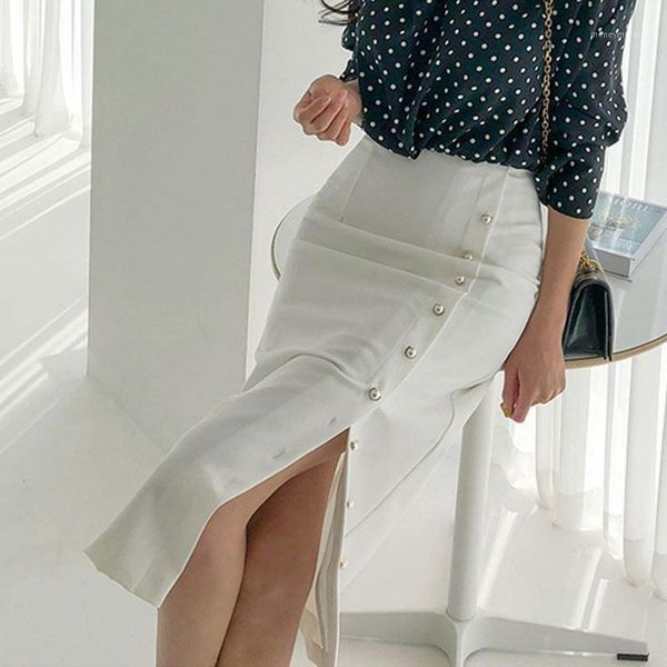 skirts arrival women white bandage skirt 2021 designer high waist single-breasted slit knee-length pencil skirts1, Black
skirts arrival women white bandage skirt 2021 designer high waist single-breasted slit knee-length pencil skirts1, Black