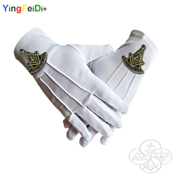 past masonic masters embroidered high-quality polyester gloves- [white, Blue;gray
past masonic masters embroidered high-quality polyester gloves- [white, Blue;gray