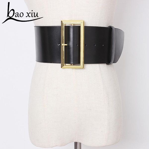 new brand vintage genuine leather wide belts for women luxury retro gold buckle dress belts female waistband corset belt straps, Black;brown
new brand vintage genuine leather wide belts for women luxury retro gold buckle dress belts female waistband corset belt straps, Black;brown