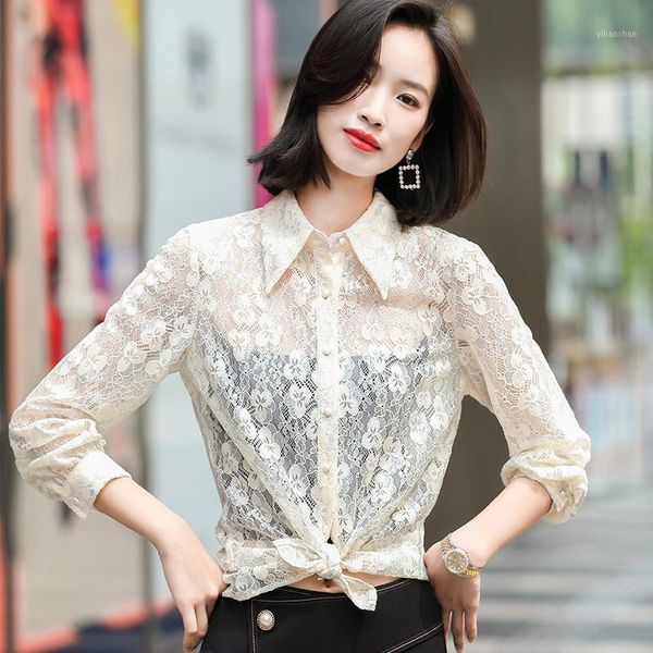 fashion lace blouses shirts styles long sleeve women business work wear blouse female clothes blusas1, White
fashion lace blouses shirts styles long sleeve women business work wear blouse female clothes blusas1, White