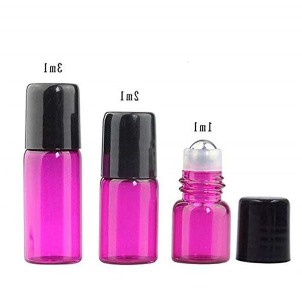 1ml 2ml 3ml glass bottle empty refillable perfume roll on bottles essential oil metal roller ball container
1ml 2ml 3ml glass bottle empty refillable perfume roll on bottles essential oil metal roller ball container