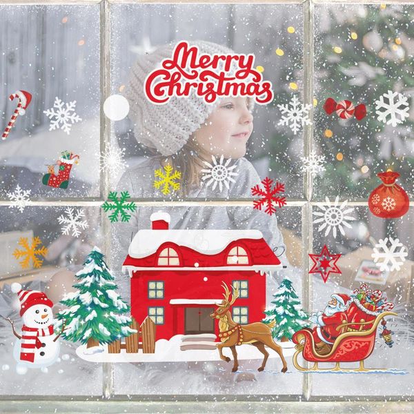 xmas window sticker 2020 decorations for home happy new year 2021 navidad natal ornament christmas pendant
xmas window sticker 2020 decorations for home happy new year 2021 navidad natal ornament christmas pendant