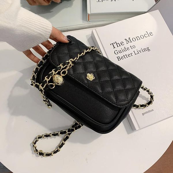 simple western bag female 2020 new fashion texture rhombic square bag chain messenger versatile shoulder
simple western bag female 2020 new fashion texture rhombic square bag chain messenger versatile shoulder