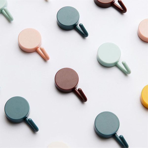 10 pcs/set solid color punching door without trace nail small hook clothes hook mounted wall wall hooks decorative1
10 pcs/set solid color punching door without trace nail small hook clothes hook mounted wall wall hooks decorative1