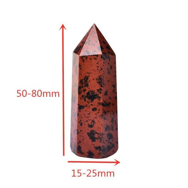 natural red obsidian crystal point healing stone quartz crystal wand red stone 50-80mm for home decoration mineral jllwdh, Black
natural red obsidian crystal point healing stone quartz crystal wand red stone 50-80mm for home decoration mineral jllwdh, Black