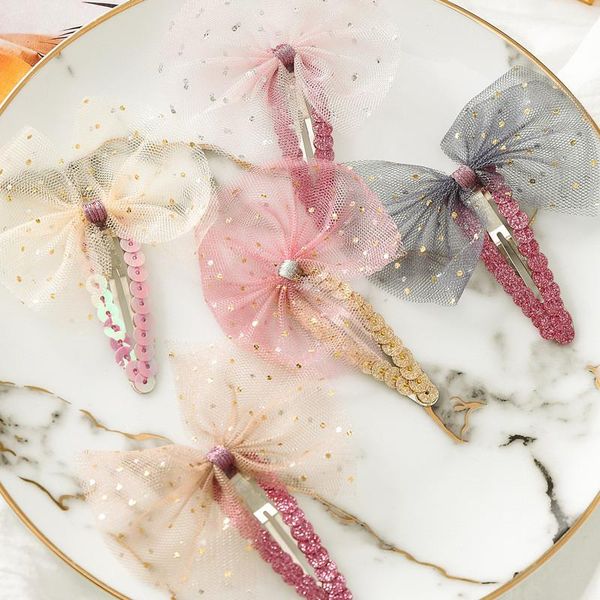 girls hair bows bb clips net yarn bow glitter star princess hair barrettes hairpins korean hairgrips accessories, Slivery;white
girls hair bows bb clips net yarn bow glitter star princess hair barrettes hairpins korean hairgrips accessories, Slivery;white