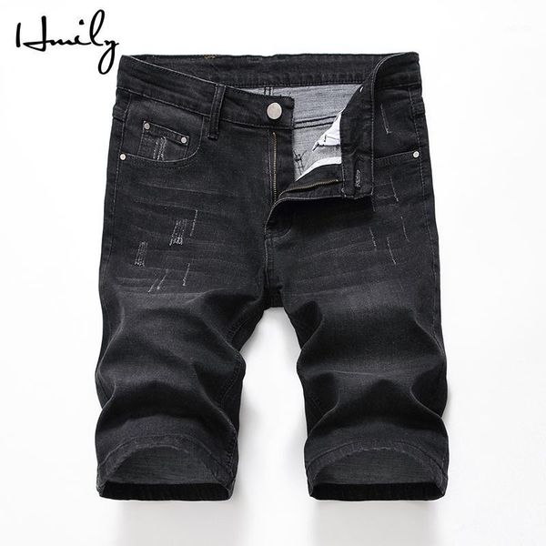 hmily summer men's stretch short jeans fashion casual slim fit elastic denim shorts male brand clothes black1, Blue
hmily summer men's stretch short jeans fashion casual slim fit elastic denim shorts male brand clothes black1, Blue