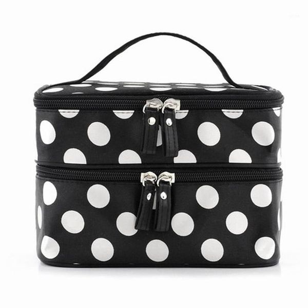 cosmetic bags & cases black travel cosmetics make up beauty womens organiser toiletry purse handbag polka dots design gift1
cosmetic bags & cases black travel cosmetics make up beauty womens organiser toiletry purse handbag polka dots design gift1