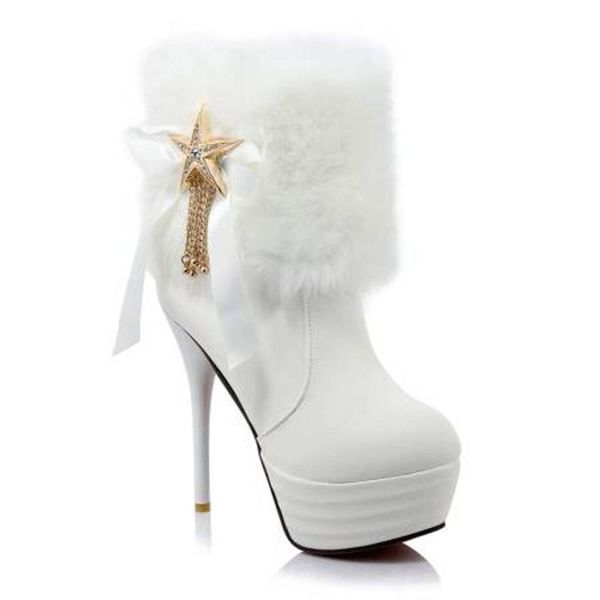 qplyxco new women shoes winter snow boots ankle elegant pointed toe high heels 5.5cm plush fur warm boots size 31-45 a-11, Black
qplyxco new women shoes winter snow boots ankle elegant pointed toe high heels 5.5cm plush fur warm boots size 31-45 a-11, Black