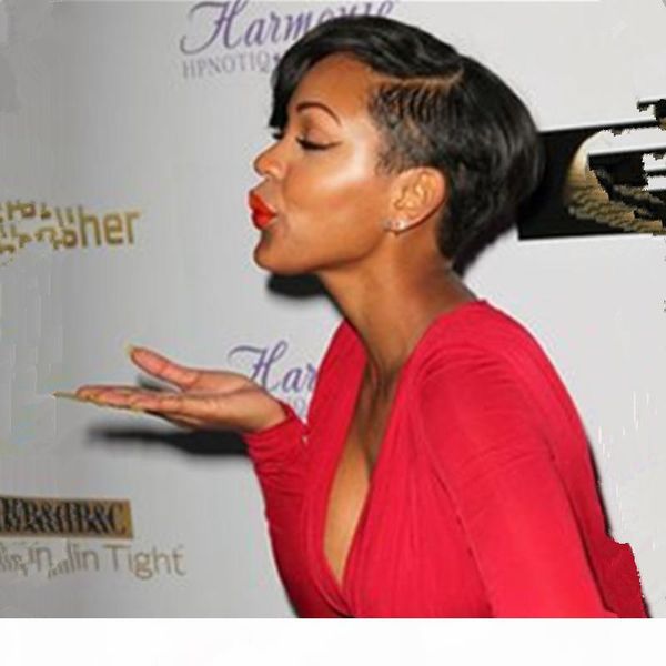 short human hair wigs with baby hair glueless side part little lace front wigs virgin brazilian short hair wigs for black women, Black;brown
short human hair wigs with baby hair glueless side part little lace front wigs virgin brazilian short hair wigs for black women, Black;brown
