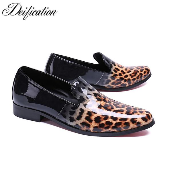 deification designer shoes zapatos de hombre patent leather flats gradient printed men dress shoes loafer italian mens loafers, Black
deification designer shoes zapatos de hombre patent leather flats gradient printed men dress shoes loafer italian mens loafers, Black