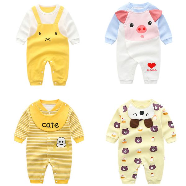 new 2019 newborn baby boys girls rompers spring summer long sleeve cute cartoon print jumpsuit toddler playsuit infant clothing 1024, Blue
new 2019 newborn baby boys girls rompers spring summer long sleeve cute cartoon print jumpsuit toddler playsuit infant clothing 1024, Blue