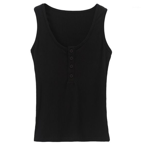 women's tanks & camis ins streetwear slim tank women summer u-neck solid for fashion sample black, White 
women's tanks & camis ins streetwear slim tank women summer u-neck solid for fashion sample black, White