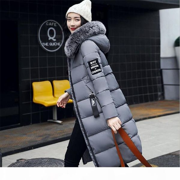winter jacket women coat thick long ladies parka hooded female outwear coat down cotton padded parka winter women jacket big fur s18101504, Black
winter jacket women coat thick long ladies parka hooded female outwear coat down cotton padded parka winter women jacket big fur s18101504, Black