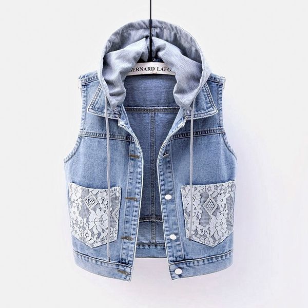 2021 new plus size 5xl women denim vest coat new autumn sleeveless detachable hooded outerwear short female jeans jacket waistcoats xsm6, Black;white
2021 new plus size 5xl women denim vest coat new autumn sleeveless detachable hooded outerwear short female jeans jacket waistcoats xsm6, Black;white