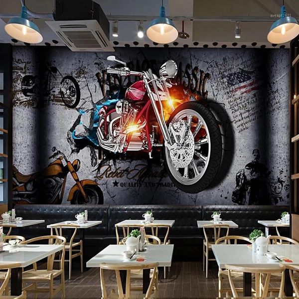 custom 3d wall murals wallpaper motorcycle broken wall personality retro bar ktv restaurant p poster decor painting1
custom 3d wall murals wallpaper motorcycle broken wall personality retro bar ktv restaurant p poster decor painting1