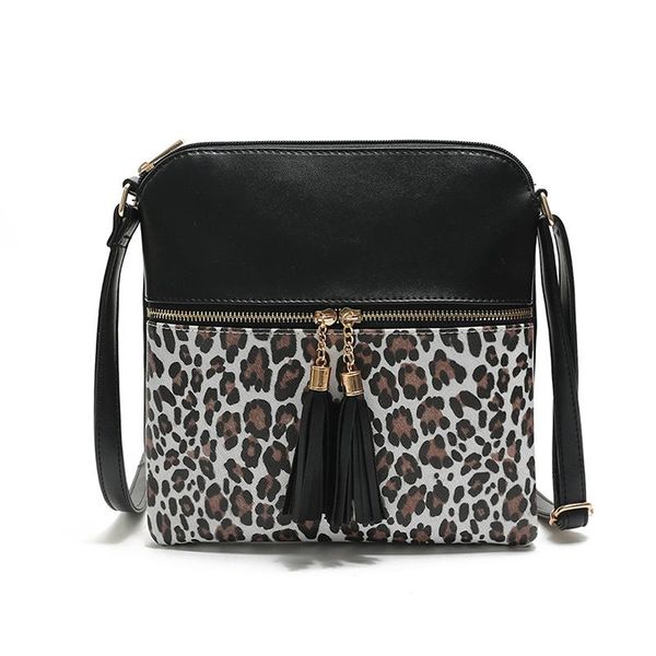 new fashion shoulder bags leopard patchwork women crossbody bag tassel zipper small ladies handbags
new fashion shoulder bags leopard patchwork women crossbody bag tassel zipper small ladies handbags
