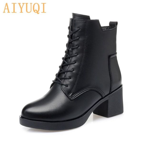boots aiyuqi women winter 2021 ladies ankle genuine leather large size 35-43 fashion wool short, Black
boots aiyuqi women winter 2021 ladies ankle genuine leather large size 35-43 fashion wool short, Black