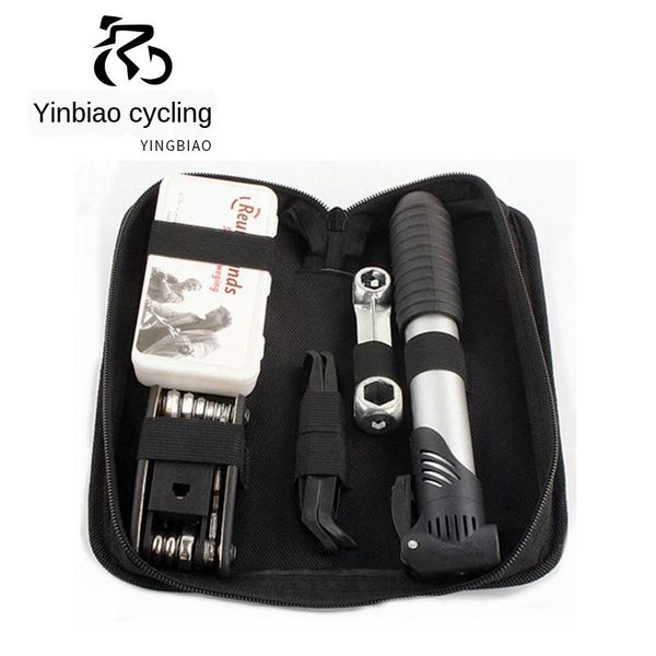 portable bicycle combination repair tool package set multi-function mountain bike repair tire pump combination
portable bicycle combination repair tool package set multi-function mountain bike repair tire pump combination