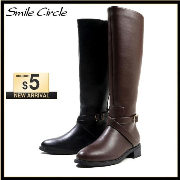 smile circle jockey boots motorcycle long boots women 2020 round toe winter zipper comfortable short plush shoes ladies, Black
smile circle jockey boots motorcycle long boots women 2020 round toe winter zipper comfortable short plush shoes ladies, Black