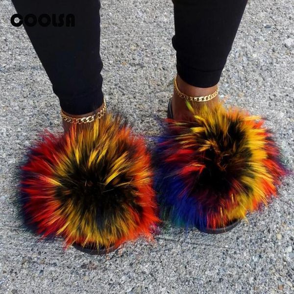 summer fluffy raccoon fur slippers shoes women real fox fur flop flat furry fur slides outdoor sandals woman amazi wmtbrh
summer fluffy raccoon fur slippers shoes women real fox fur flop flat furry fur slides outdoor sandals woman amazi wmtbrh