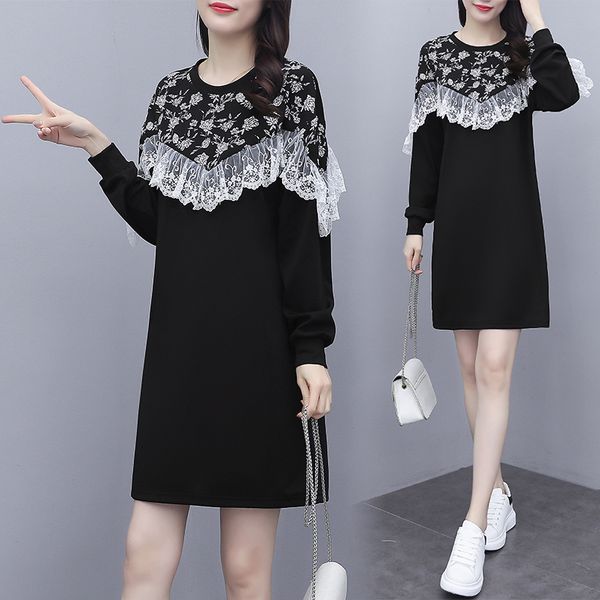 of the women vintage 2021 spring lasso more size fat 100kg woman wear loose dressed in cloves v4m7, Black;gray
of the women vintage 2021 spring lasso more size fat 100kg woman wear loose dressed in cloves v4m7, Black;gray