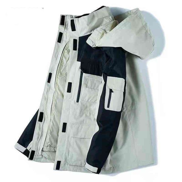 2021trench coats high grade down et three in one assault men's women's detachable outdoor windproof, waterproof and warm two-piece, Black
2021trench coats high grade down et three in one assault men's women's detachable outdoor windproof, waterproof and warm two-piece, Black