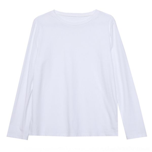 vkbmt tg женщин хлопка с длинным рукавом t-shirt универсальный пуловеры pullover2020 pullovertop весной новый раунд шеи пуловер top 13 линий, White
vkbmt tg женщин хлопка с длинным рукавом t-shirt универсальный пуловеры pullover2020 pullovertop весной новый раунд шеи пуловер top 13 линий, White