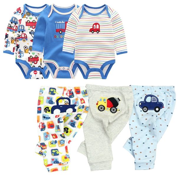 bodysuits 6pcs/lot long sleeve jumpsuit outwear baby boy clothes roupa infantil pants toddler gilrs clothing sets y200803, White
bodysuits 6pcs/lot long sleeve jumpsuit outwear baby boy clothes roupa infantil pants toddler gilrs clothing sets y200803, White