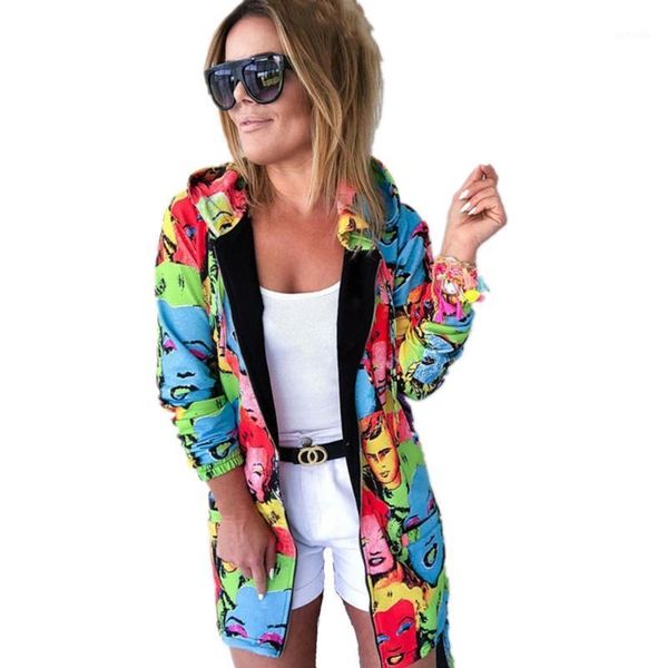 women long hooded jackets coats graffiti print loose long sleeve outwear jacket coat womens overcoat1, Black;brown
women long hooded jackets coats graffiti print loose long sleeve outwear jacket coat womens overcoat1, Black;brown