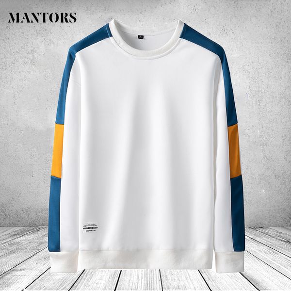 hoodie sweatshirt mens hip hop pullover hoodies streetwear casual fashion clothe round neck patchwork male outwear white black kg-73
hoodie sweatshirt mens hip hop pullover hoodies streetwear casual fashion clothe round neck patchwork male outwear white black kg-73