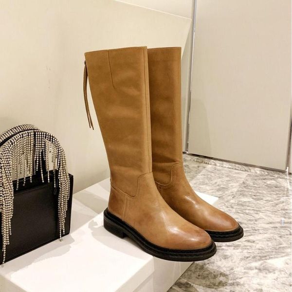 genuine leather woemn long boots fahsion back zippere round toe women knee high boots runway outfoor motorcycle botas de, Black
genuine leather woemn long boots fahsion back zippere round toe women knee high boots runway outfoor motorcycle botas de, Black