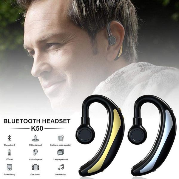 k50 tws ear-hook wireless bluetooth headset ergonomic earplugs with microphone noise reduction drive business office sports mini
k50 tws ear-hook wireless bluetooth headset ergonomic earplugs with microphone noise reduction drive business office sports mini