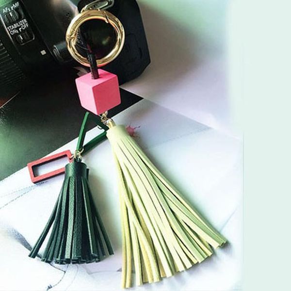 fashion leather tassels key chain with two tassels with wooden accessory for car keychain bag key ring jewelry eh875 h wmttip, Silver
fashion leather tassels key chain with two tassels with wooden accessory for car keychain bag key ring jewelry eh875 h wmttip, Silver