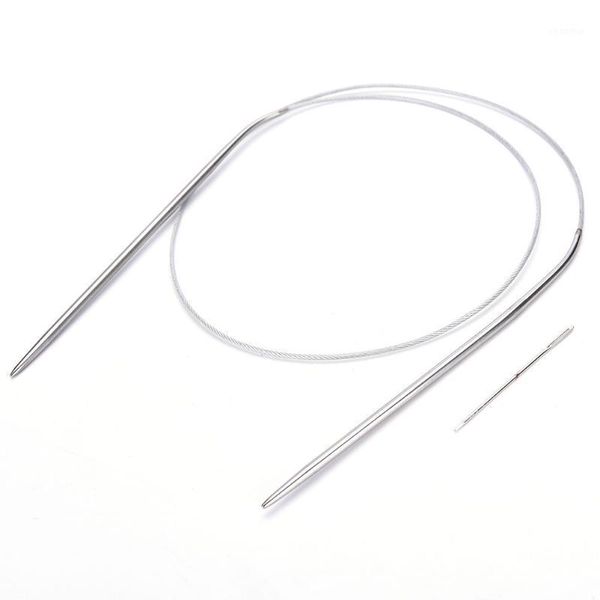 1pcs new crochet knit hooks 84cm size 6-size 15 durable stainless steel circular knitting needles1, Black
1pcs new crochet knit hooks 84cm size 6-size 15 durable stainless steel circular knitting needles1, Black
