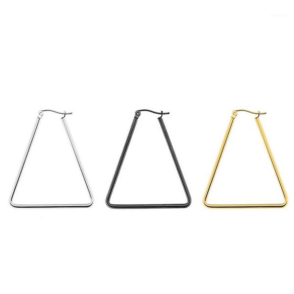 hoop & huggie nuevos pendientes de aro oro criollo, triangulares grandes acero inoxidable, joyerÃa regalo para muje1, Golden;silver
hoop & huggie nuevos pendientes de aro oro criollo, triangulares grandes acero inoxidable, joyerÃa regalo para muje1, Golden;silver