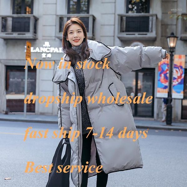 women's tracksuits 2021 winter padded jacket down women loose bread thick mid-length1, Gray
women's tracksuits 2021 winter padded jacket down women loose bread thick mid-length1, Gray