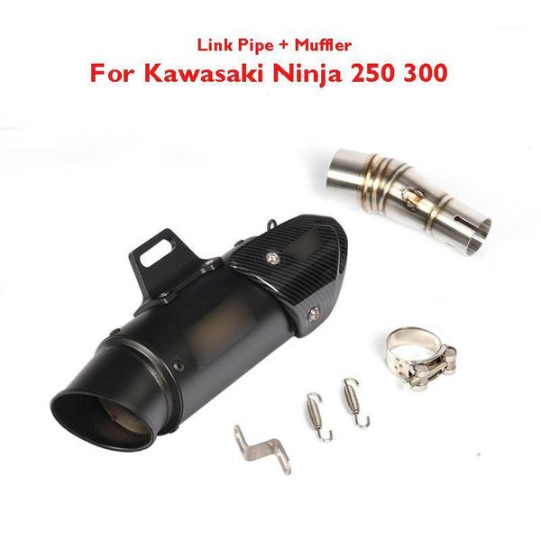 motorcycle exhaust tip system escape muffler middle mid link pipe connector tube for ninja 300 ninja 250 2013-20161
motorcycle exhaust tip system escape muffler middle mid link pipe connector tube for ninja 300 ninja 250 2013-20161