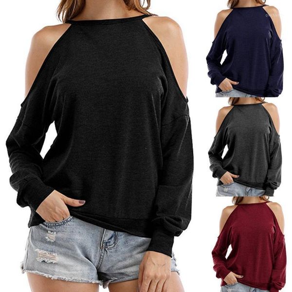outdoor t-shirts autumn and winter women's fashion t-shirt casual round neck solid color long sleeve off-shoulder warm t-shir, Gray;blue
outdoor t-shirts autumn and winter women's fashion t-shirt casual round neck solid color long sleeve off-shoulder warm t-shir, Gray;blue