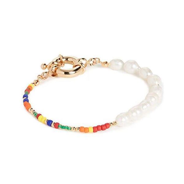 handmade charming bracelets natural freshwater pearl baroque style porcelain new multi-colored beaded crystal jewelry lady gifts, Black
handmade charming bracelets natural freshwater pearl baroque style porcelain new multi-colored beaded crystal jewelry lady gifts, Black