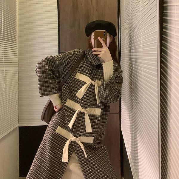 elegant long wool coat women long sleeve loose pocket coat chic stylish jacket winter autumn y269, Black
elegant long wool coat women long sleeve loose pocket coat chic stylish jacket winter autumn y269, Black