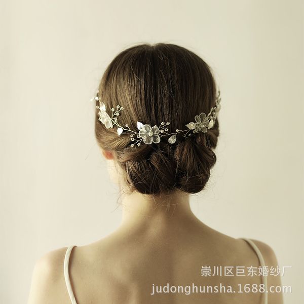 organza flowers wedding crystal hair vine bridal hair accessories headpieces bride halo headband jewelry, Golden;silver
organza flowers wedding crystal hair vine bridal hair accessories headpieces bride halo headband jewelry, Golden;silver